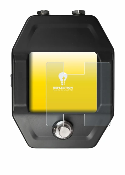 Image de l'appareil Shure GLXD16+ avec une grande variété de protections d'écran.