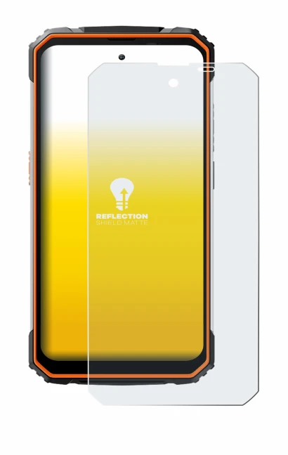 Image de l'appareil Blackview BV8100 avec une grande variété de protections d'écran.