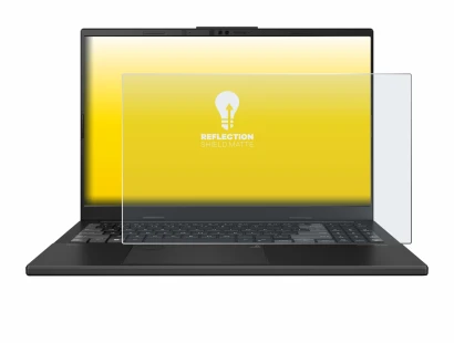 Image de l'appareil ASUS VivoBook Pro 15 OLED N6506 avec une grande variété de protections d'écran.