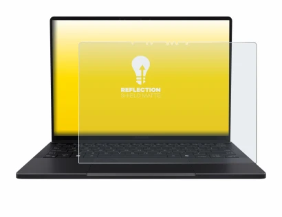 Image de l'appareil ASUS ProArt PX13 avec une grande variété de protections d'écran.