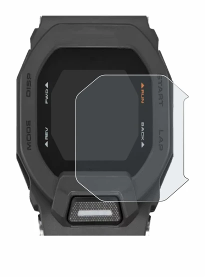 Image de l'appareil Casio G-Shock GBD-200 avec une grande variété de protections d'écran.