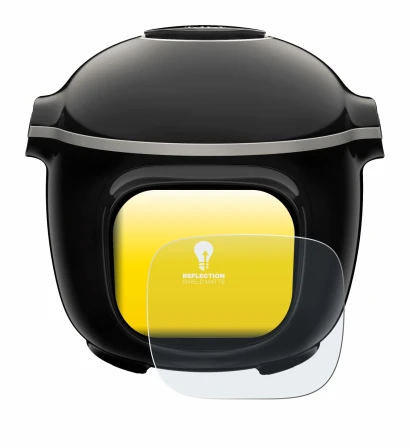 Image de l'appareil Moulinex Cookeo Touch avec une grande variété de protections d'écran.