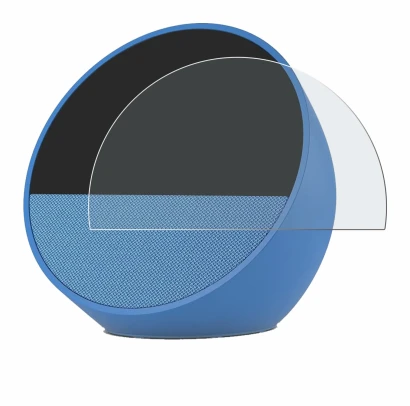 Image de l'appareil Amazon Echo Spot 2024 avec une grande variété de protections d'écran.