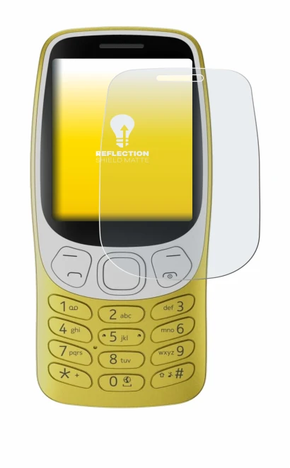 Image de l'appareil Nokia 3210 avec une grande variété de protections d'écran.