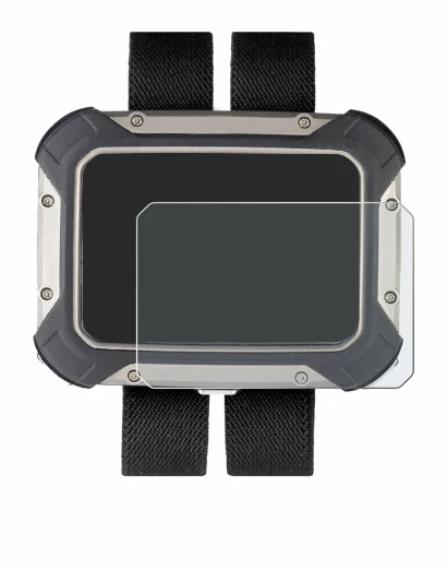 Image de l'appareil Apeks DSX avec une grande variété de protections d'écran.