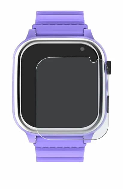 Image de l'appareil Jubunrer Kids Smartwatch avec une grande variété de protections d'écran.