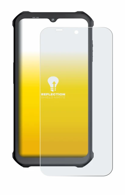 Image de l'appareil Sonim XP400 avec une grande variété de protections d'écran.