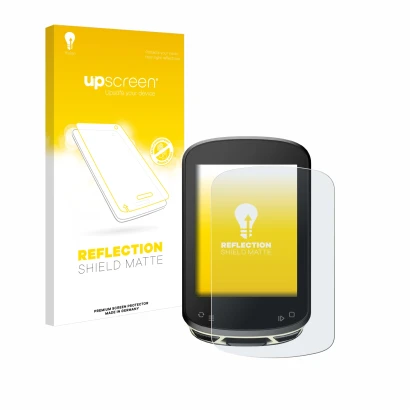 Face avant d’un emballage produit avec le logo de la marque upscreen. À côté, l’appareil Magene C506 SE est représenté avec la