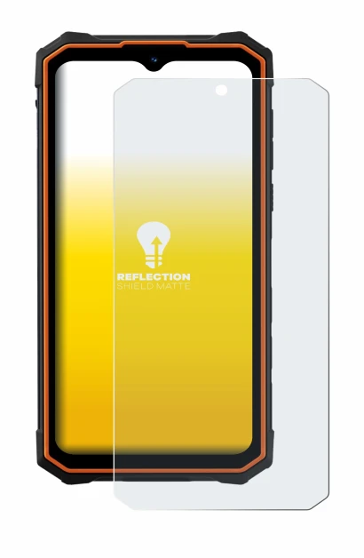 Image de l'appareil Hotwav Cyber 13 avec une grande variété de protections d'écran.