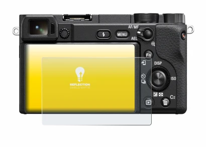 Image de l'appareil Sony Alpha 6100A avec une grande variété de protections d'écran.
