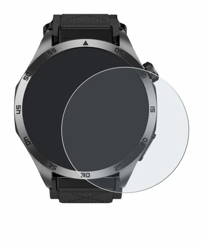 Image de l'appareil Knauermann Pro 3 Fan Edition 2025 (rond) avec une grande variété de protections d'écran.