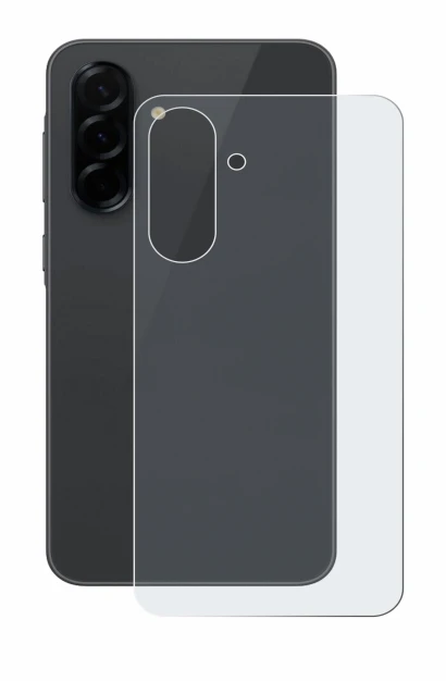 Image de l'appareil Samsung Galaxy A36 5G (Arrière) avec une grande variété de protections d'écran.