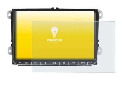 Image de l'appareil Essgoo AR9002 avec une grande variété de protections d'écran.
