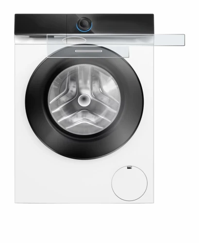 Image de l'appareil Siemens WG56B2041 IQ700 Touchdisplay avec une grande variété de protections d'écran.