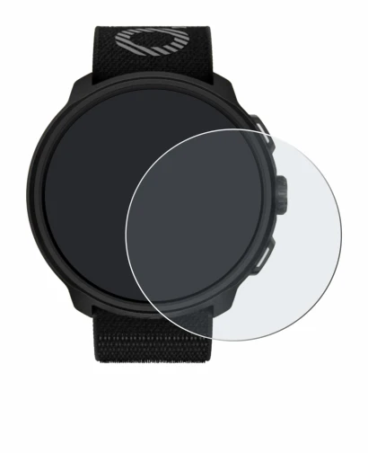 Image de l'appareil Suunto Run avec une grande variété de protections d'écran.