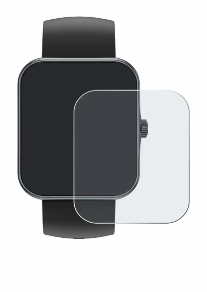 Image de l'appareil Alutoria S80K 1.83" avec une grande variété de protections d'écran.