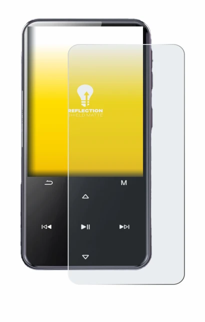 Image de l'appareil AGPtek M3 avec une grande variété de protections d'écran.