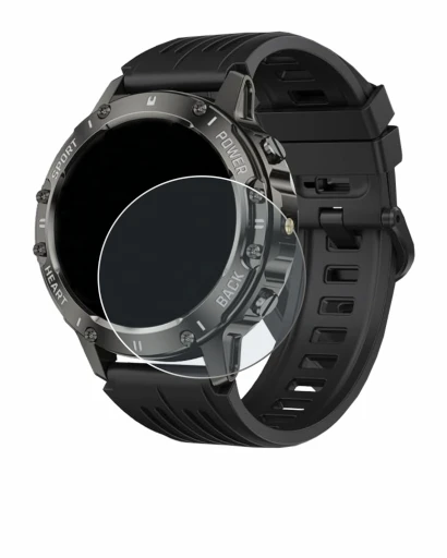 Image de l'appareil TIMU S81 1.39" avec une grande variété de protections d'écran.