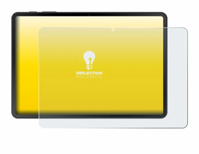 Image de l'appareil Doogee Tab A9 avec une grande variété de protections d'écran.