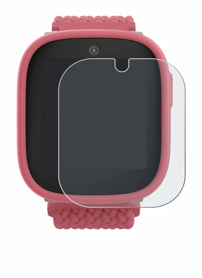 Image de l'appareil Xplora X6 Play 2025 (2ème génération) avec une grande variété de protections d'écran.