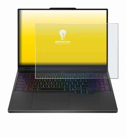 Image de l'appareil Lenovo Legion 5 15IRX10 83LY avec une grande variété de protections d'écran.