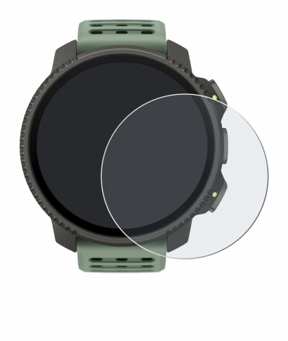 Image de l'appareil Suunto Vertical 2 avec une grande variété de protections d'écran.