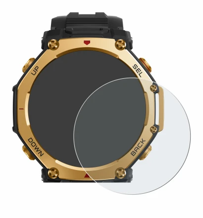 Image de l'appareil Huami Amazfit T-Rex 3 Pro (48 mm) avec une grande variété de protections d'écran.