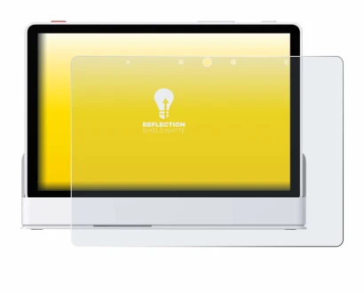 Image de l'appareil eufy Smart Display E10 avec une grande variété de protections d'écran.