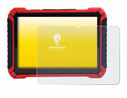 Image de l'appareil Launch X-431 Pad IX avec une grande variété de protections d'écran.