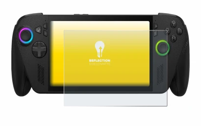 Image de l'appareil ASUS ROG Xbox Ally X avec une grande variété de protections d'écran.