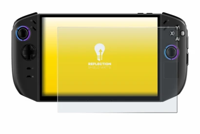 Image de l'appareil Lenovo Legion Go Gen 2 avec une grande variété de protections d'écran.