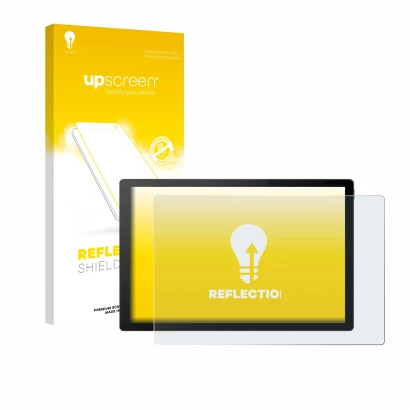 Face avant d’un emballage produit avec le logo de la marque upscreen. À côté, l’appareil EcoFlow PowerInsight est représenté a