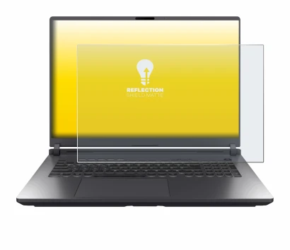 Image de l'appareil ASUS ROG Strix G18 G815 2025 avec une grande variété de protections d'écran.