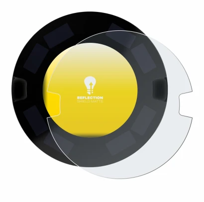 Image de l'appareil OOONO P-DISC NO3 avec une grande variété de protections d'écran.