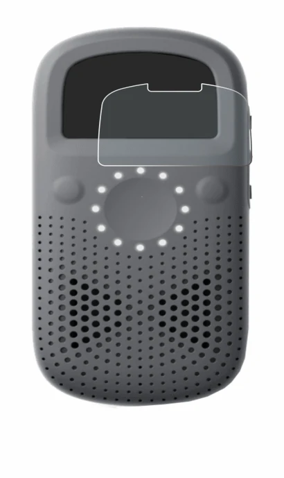 Image de l'appareil Relay X avec une grande variété de protections d'écran.