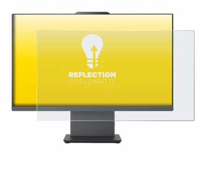 Image de l'appareil Lenovo ThinkCentre Neo 55a Gen 6 24" avec une grande variété de protections d'écran.