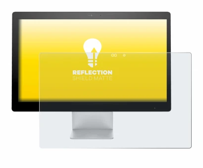 Image de l'appareil HP Pavilion All-In-One PC 23-q105nf avec une grande variété de protections d'écran.