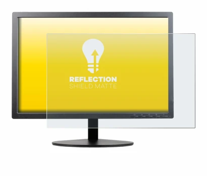 Image de l'appareil Lenovo ThinkVision T2054p avec une grande variété de protections d'écran.