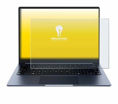 Image de l'appareil Chuwi CoreBook Air 14" avec une grande variété de protections d'écran.