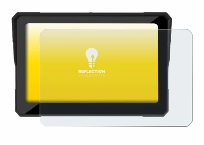 Image de l'appareil Carpuride W702 Plus 7" avec une grande variété de protections d'écran.