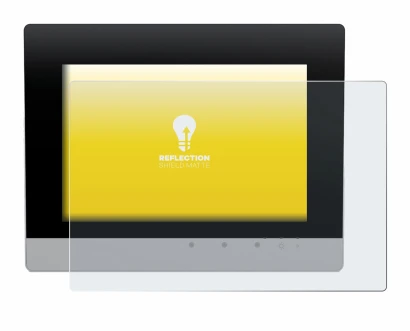 Image de l'appareil WAGO Touch Panel 600 Web Panel avec une grande variété de protections d'écran.