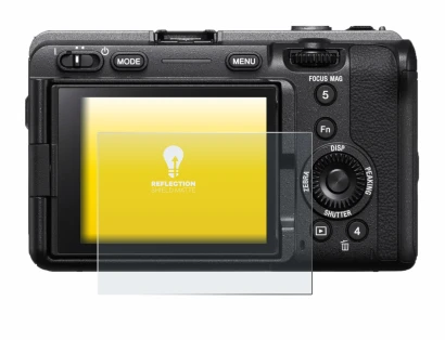 Image de l'appareil Sony FX3A (ILME‑FX3A) avec une grande variété de protections d'écran.
