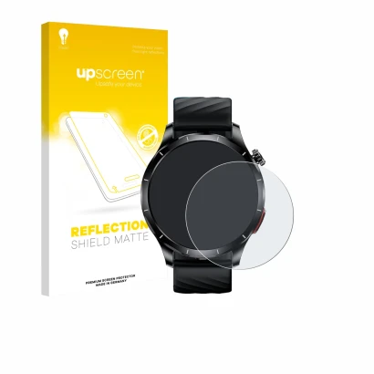 Face avant d’un emballage produit avec le logo de la marque upscreen. À côté, l’appareil Lgnitek ‎Aegis S1 1.43" est représent