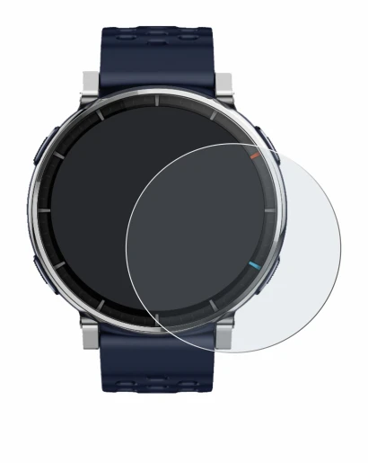 Image de l'appareil Amazfit Active 3 Premium avec une grande variété de protections d'écran.