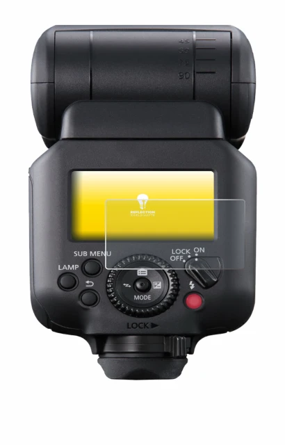 Image de l'appareil Canon Speedlite EL-5 avec une grande variété de protections d'écran.