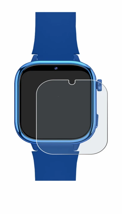 Image de l'appareil whraills Kids Smartwatch avec une grande variété de protections d'écran.
