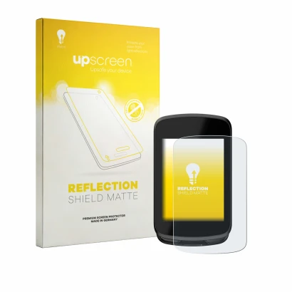 Face avant d’un emballage produit avec le logo de la marque upscreen. À côté, l’appareil Magene C606 Pro est représenté avec l