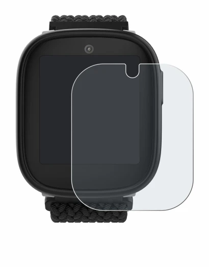 Image de l'appareil Xplora X6 Play eSIM (2ème génération) avec une grande variété de protections d'écran.