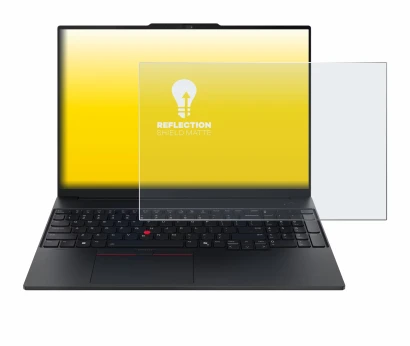 Image de l'appareil Lenovo ThinkPad E16 Gen 4 avec une grande variété de protections d'écran.