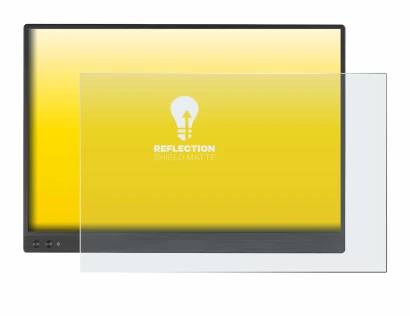 Image de l'appareil ASUS ZenScreen MB16NCG avec une grande variété de protections d'écran.
